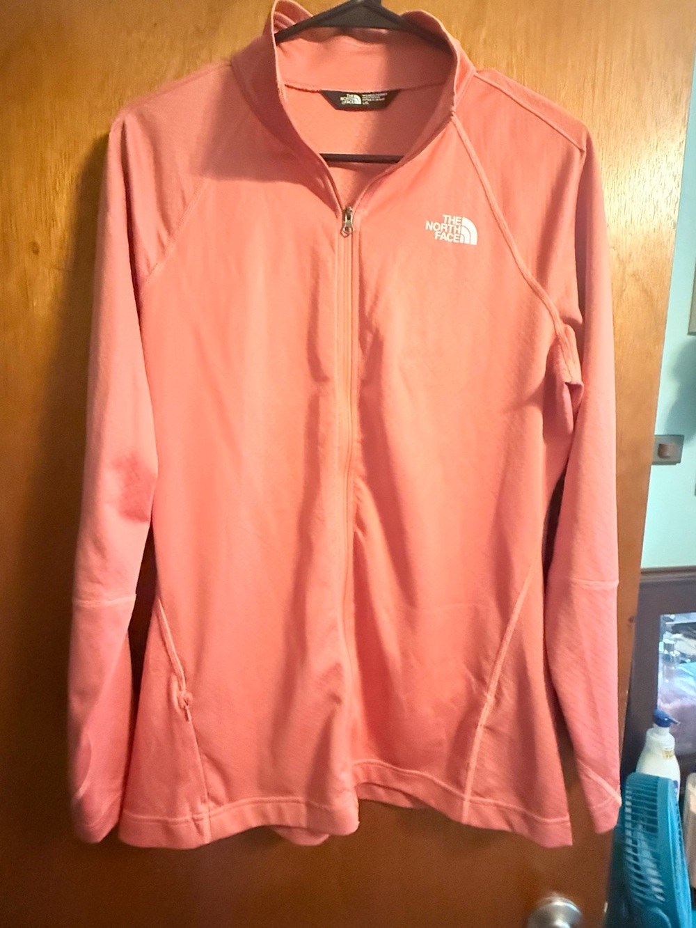 The North Face Women's Salmon color Full-Zip Jacket